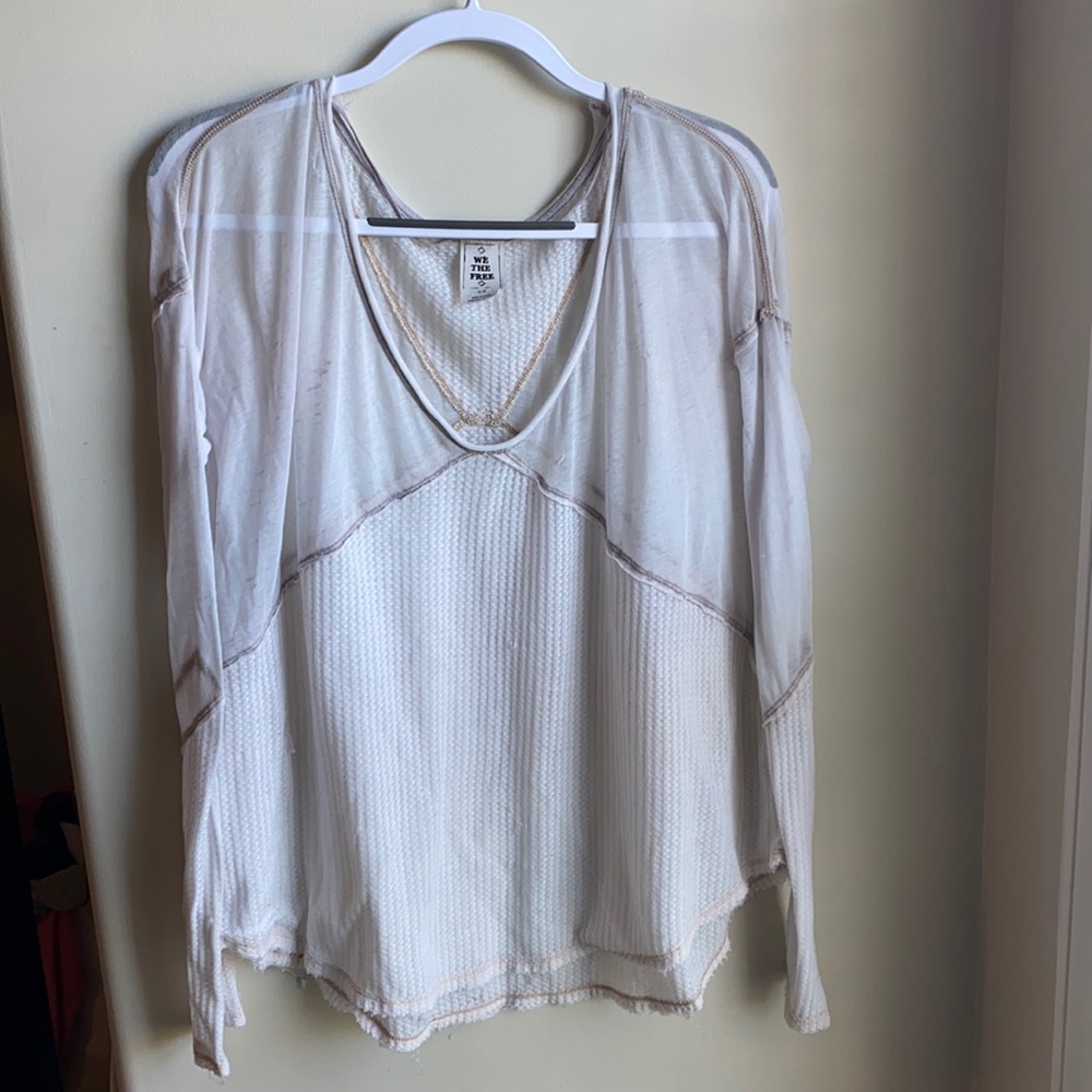 Free people long sleeve top